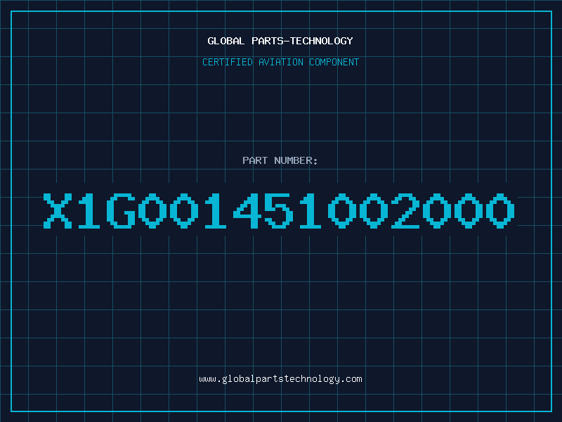 Aviation Part X1G001451002000