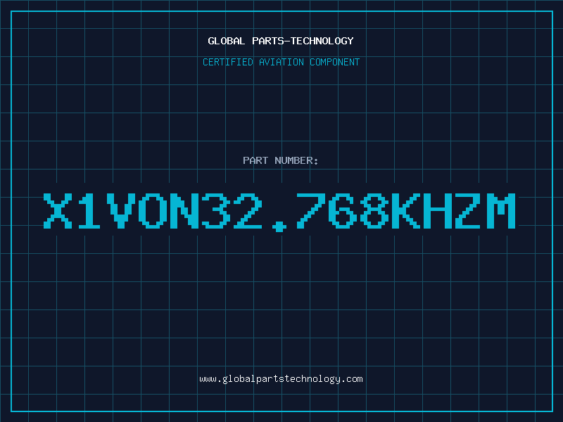 Aviation Part X1VON32.768KHZM