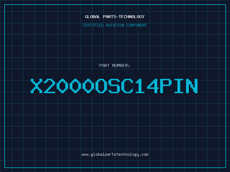 Aviation Part X2000OSC14PIN