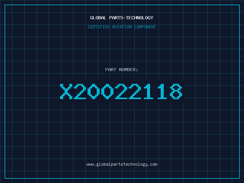 Aviation Part X20022118