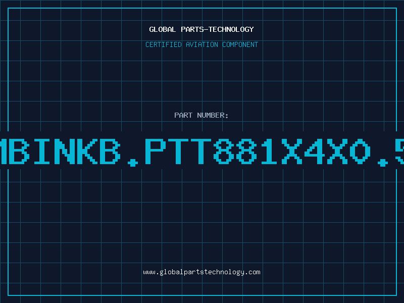 Aviation Part X200MBINKB.PTT881X4X0.5GRYS