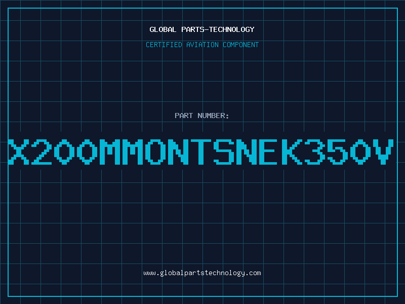 Aviation Part X200MMONTSNEK350V