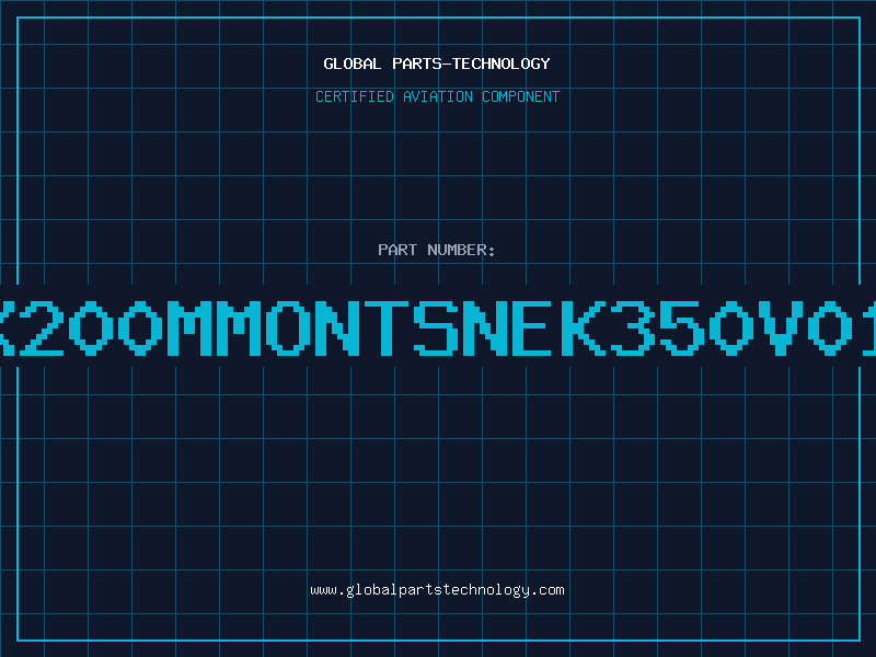 Aviation Part X200MMONTSNEK350V01