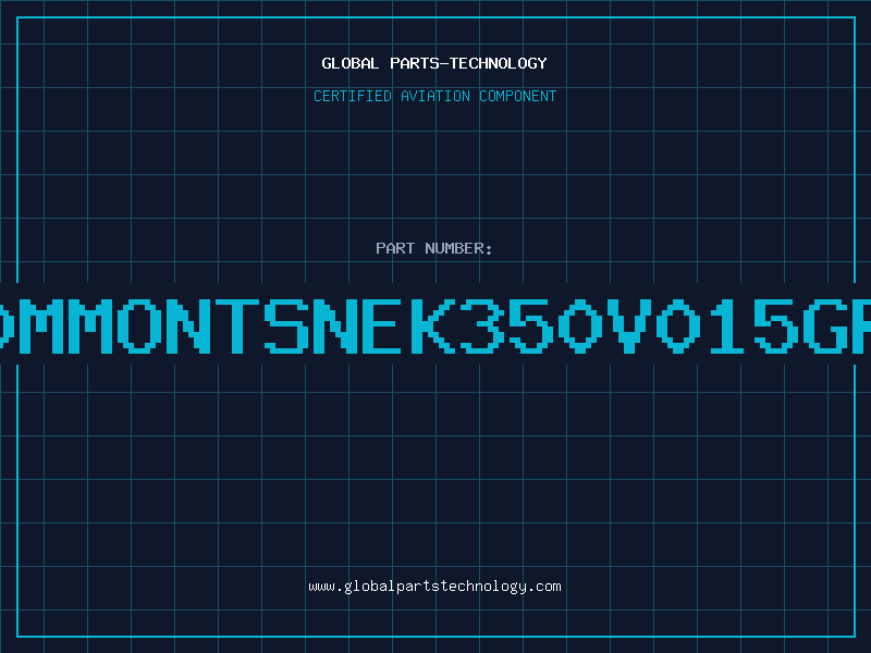 Aviation Part X200MMONTSNEK350V015GRYSB