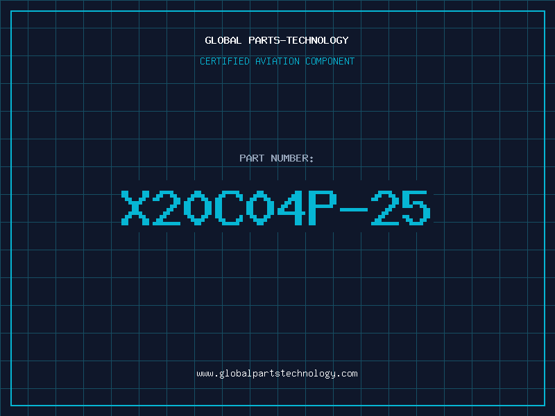Aviation Part X20C04P-25