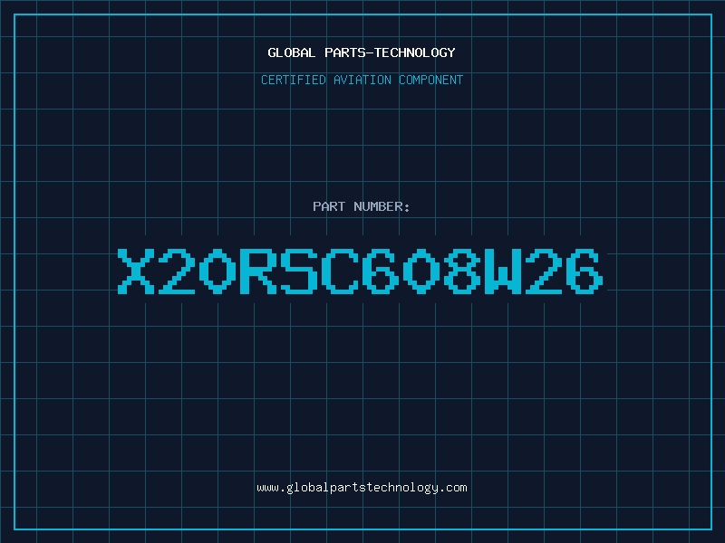 Aviation Part X20RSC608W26