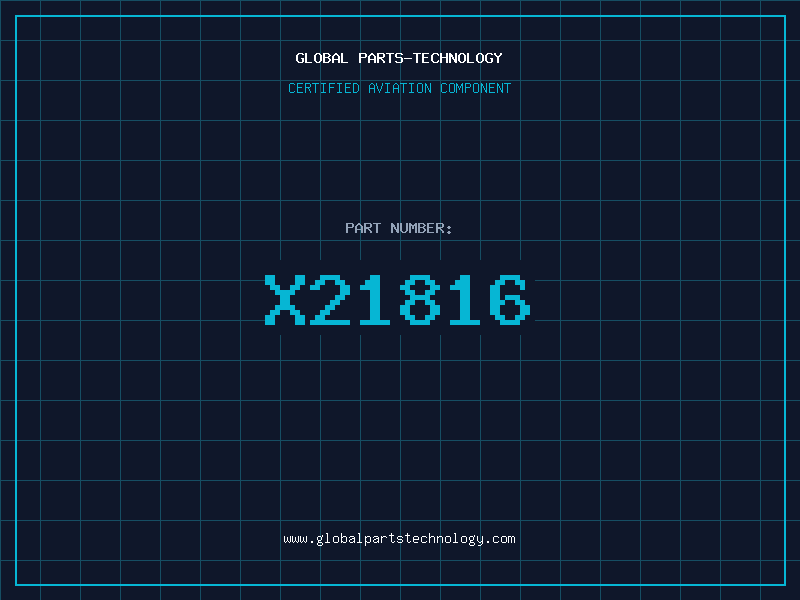 Aviation Part X21816