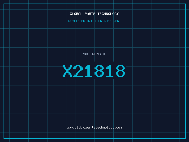 Aviation Part X21818