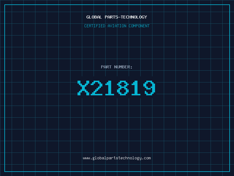 Aviation Part X21819