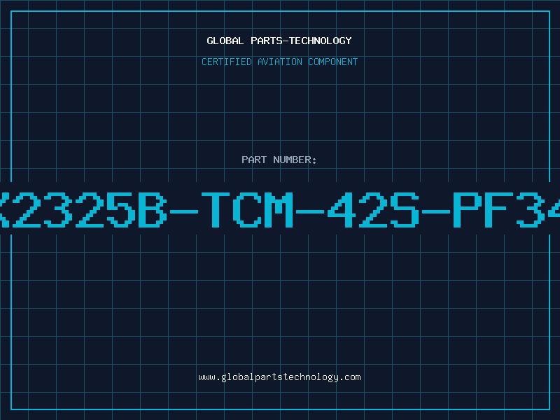 Aviation Part X2325B-TCM-42S-PF34