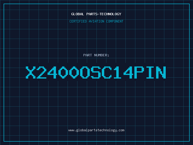 Aviation Part X2400OSC14PIN