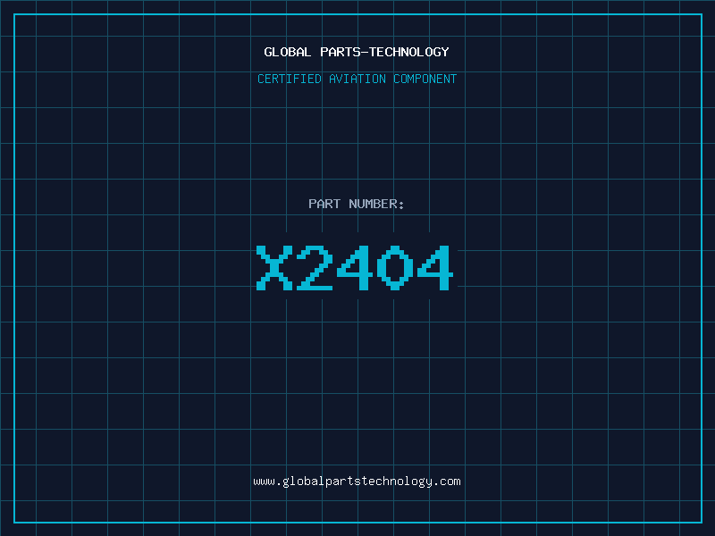 Aviation Part X2404