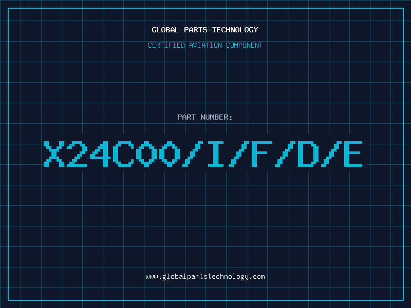 Aviation Part X24C00/I/F/D/E