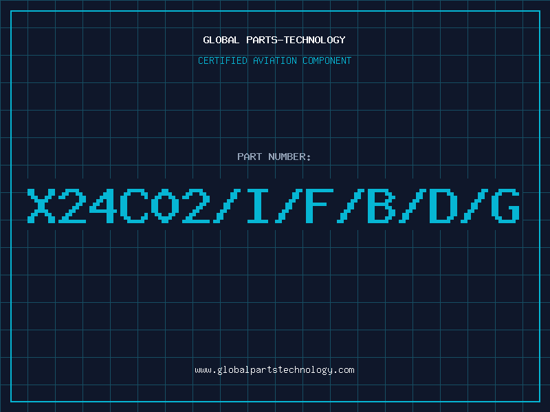 Aviation Part X24C02/I/F/B/D/G