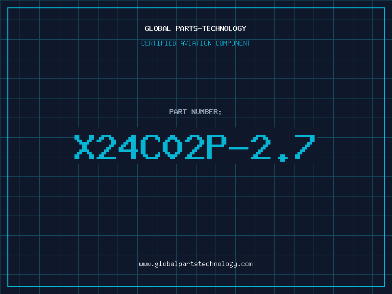 Aviation Part X24C02P-2.7