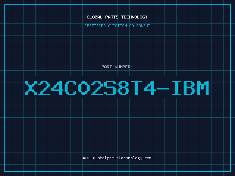 Aviation Part X24C02S8T4-IBM