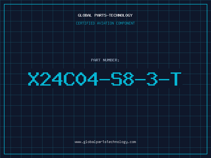 Aviation Part X24C04-S8-3-T