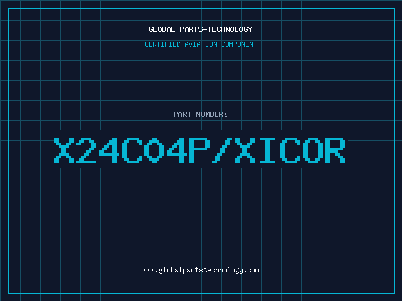 Aviation Part X24C04P/XICOR
