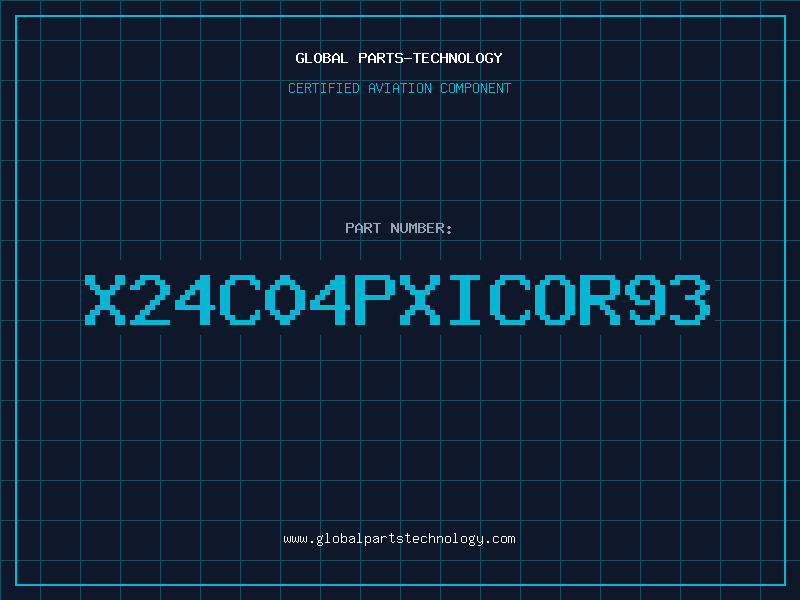Aviation Part X24C04PXICOR93