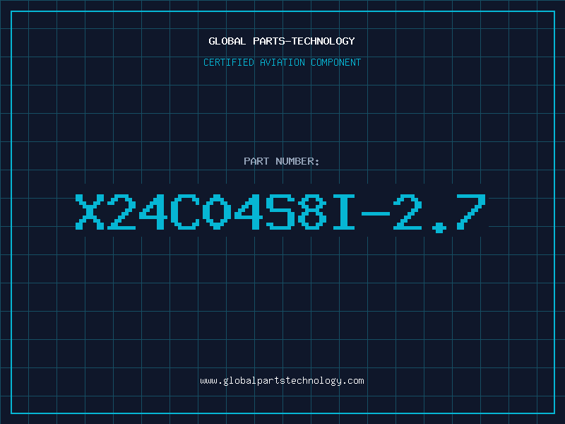 Aviation Part X24C04S8I-2.7