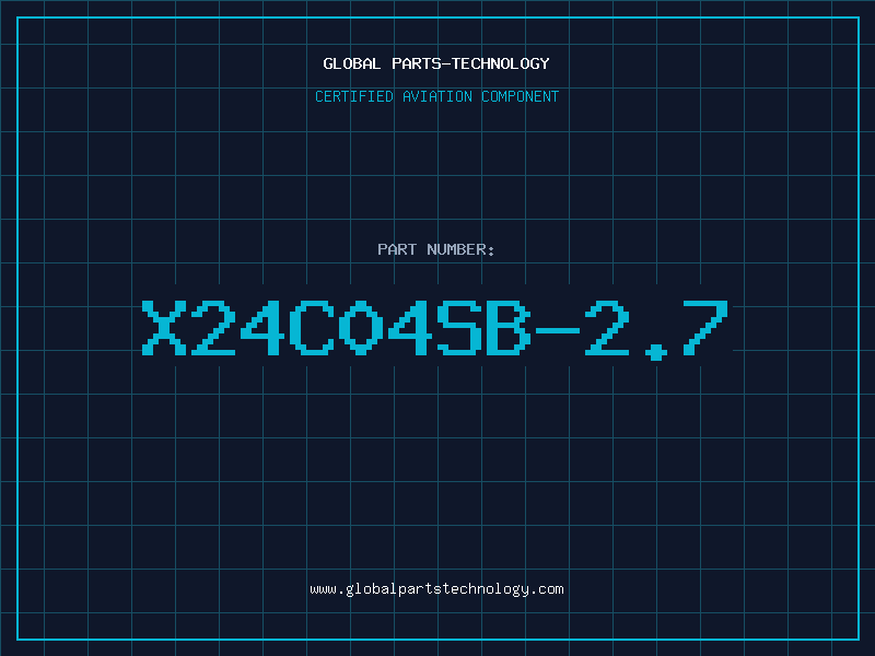 Aviation Part X24C04SB-2.7
