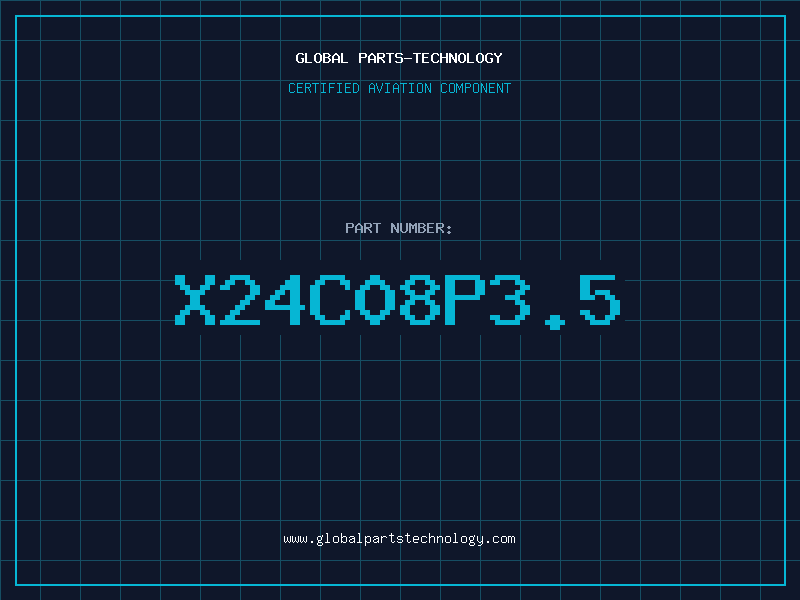 Aviation Part X24C08P3.5
