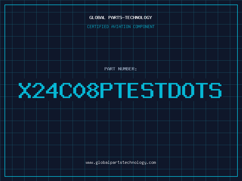 Aviation Part X24C08PTESTDOTS