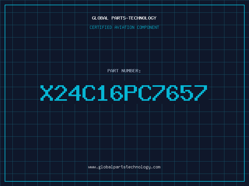 Aviation Part X24C16PC7657