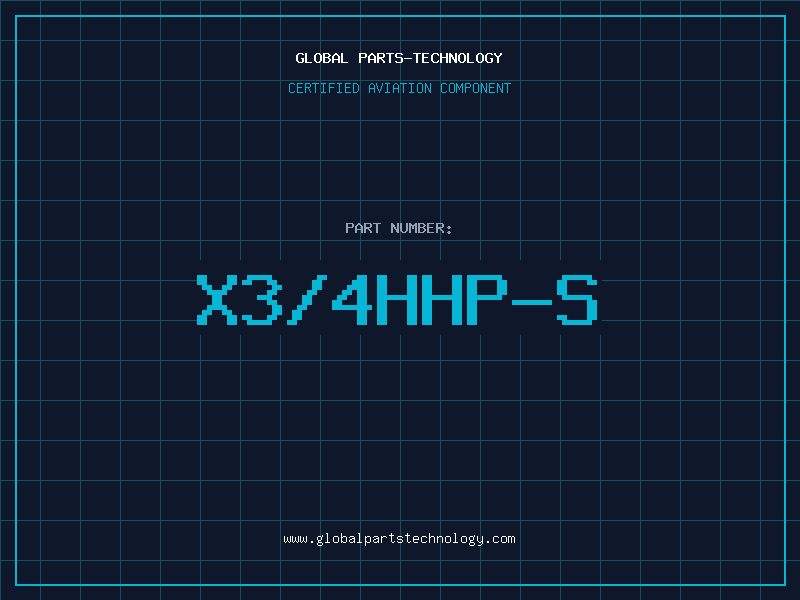 Aviation Part X3/4HHP-S