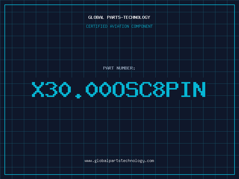 Aviation Part X30.00OSC8PIN