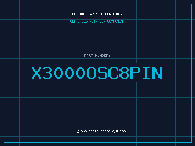 Aviation Part X3000OSC8PIN