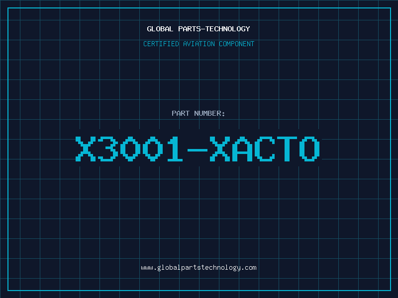 Aviation Part X3001-XACTO