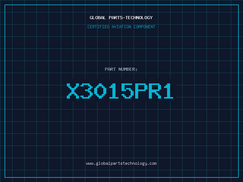 Aviation Part X3015PR1