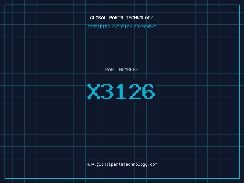 Aviation Part X3126