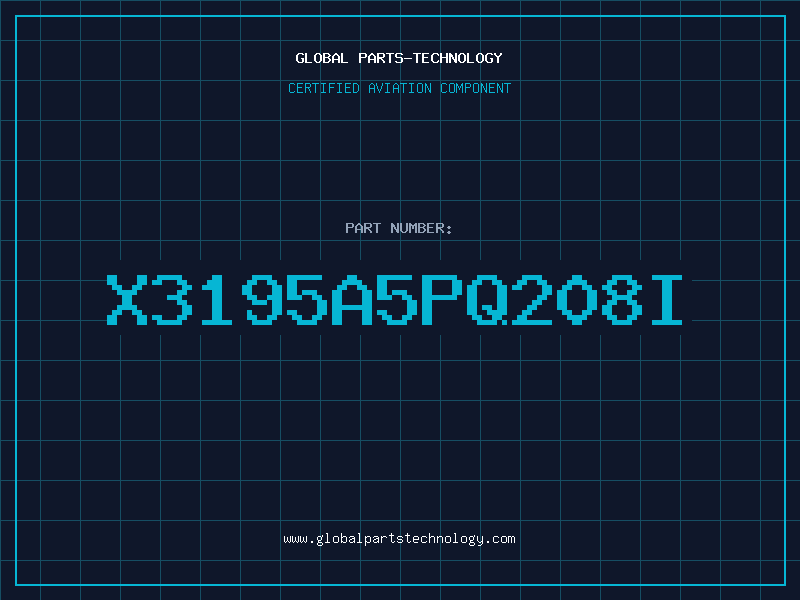 Aviation Part X3195A5PQ208I