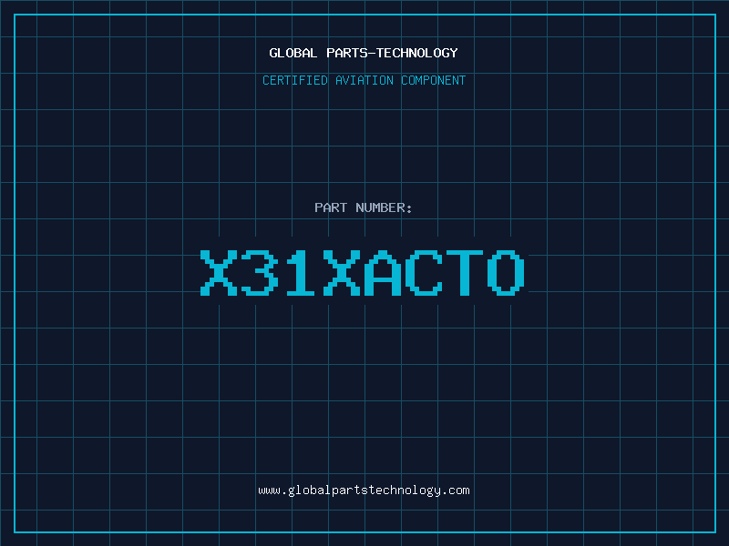 Aviation Part X31XACTO