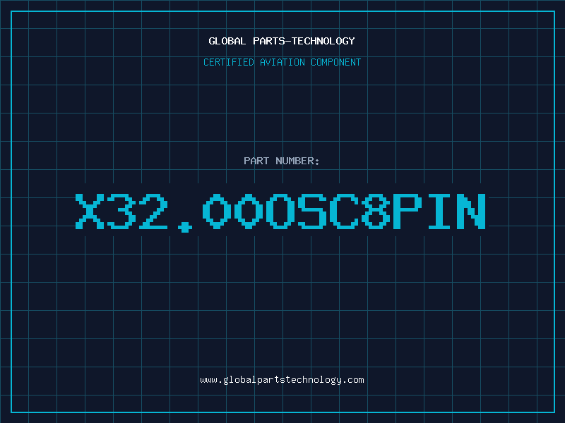 Aviation Part X32.00OSC8PIN
