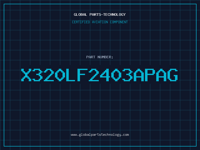 Aviation Part X320LF2403APAG