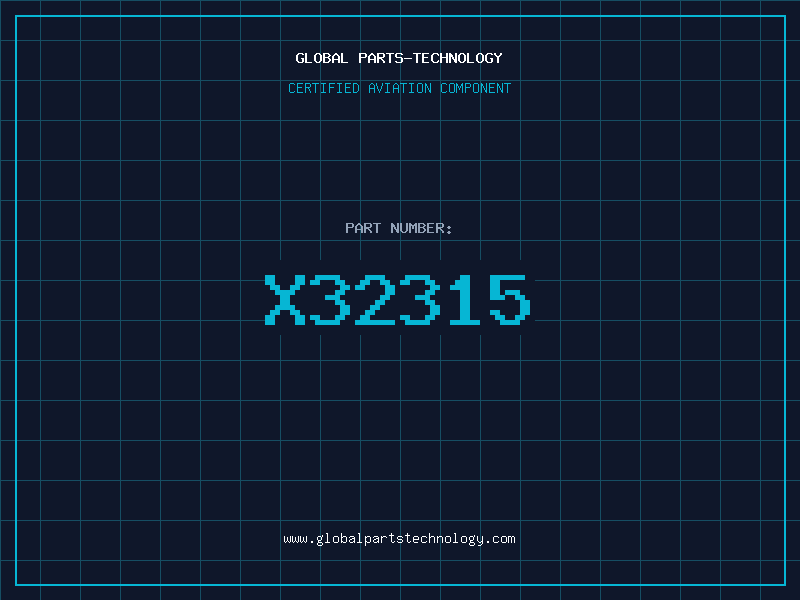 Aviation Part X32315