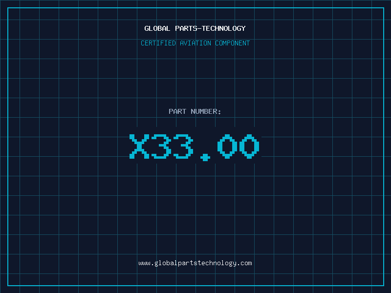 Aviation Part X33.00