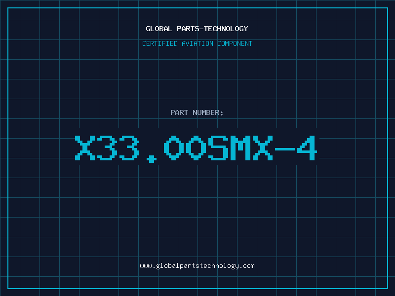 Aviation Part X33.00SMX-4