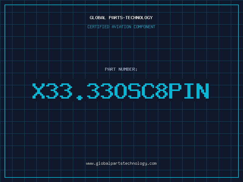 Aviation Part X33.33OSC8PIN