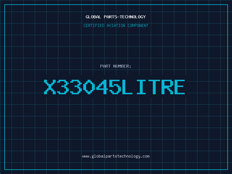 Aviation Part X33045LITRE