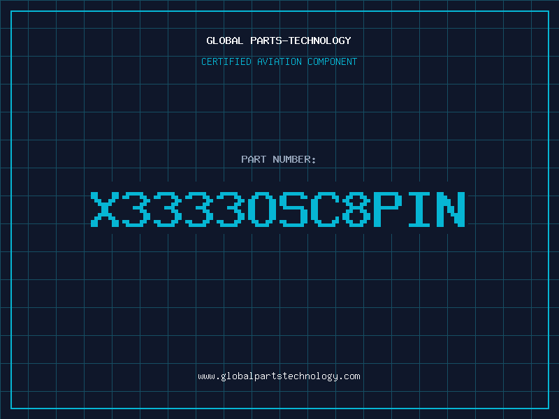 Aviation Part X3333OSC8PIN