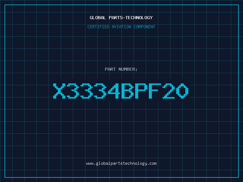 Aviation Part X3334bPF20
