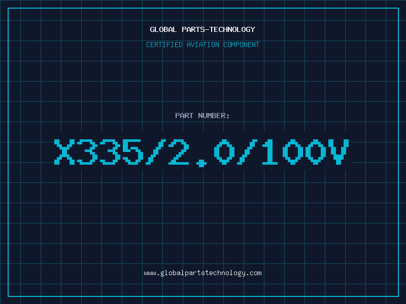 Aviation Part X335/2.0/100V