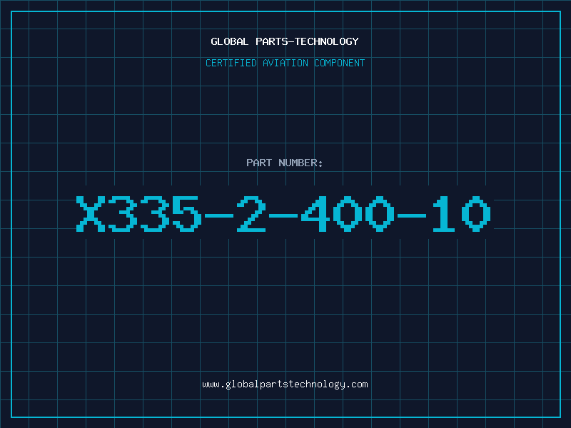 Aviation Part X335-2-400-10
