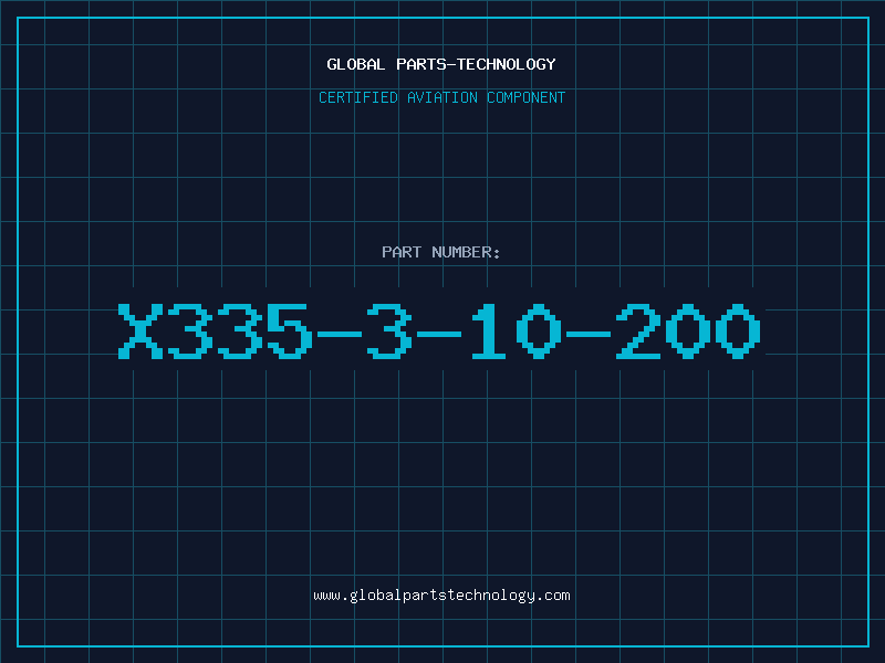 Aviation Part X335-3-10-200