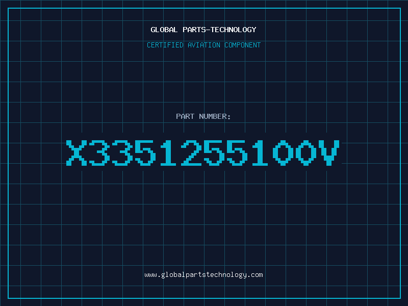 Aviation Part X3351255100V