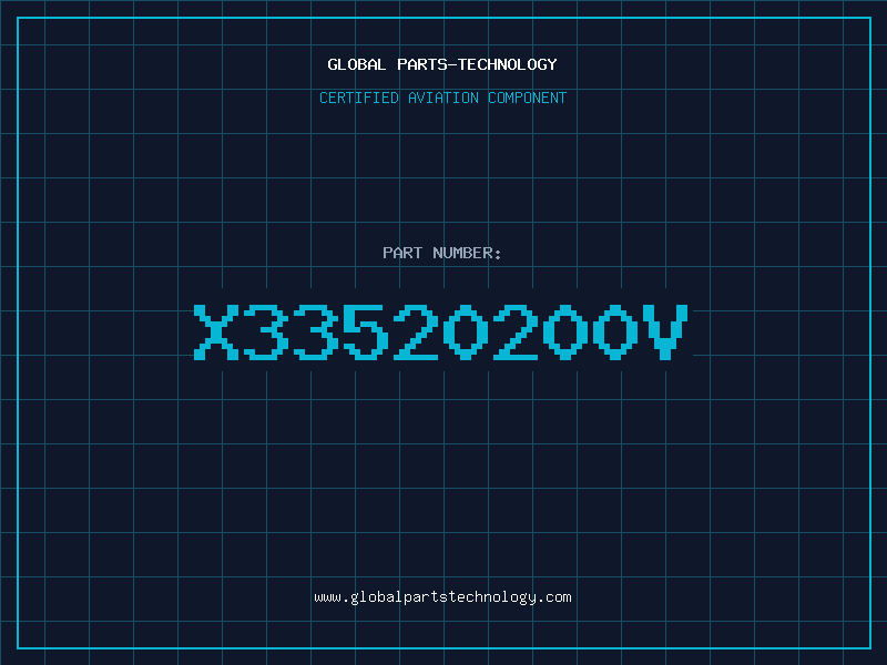 Aviation Part X33520200V